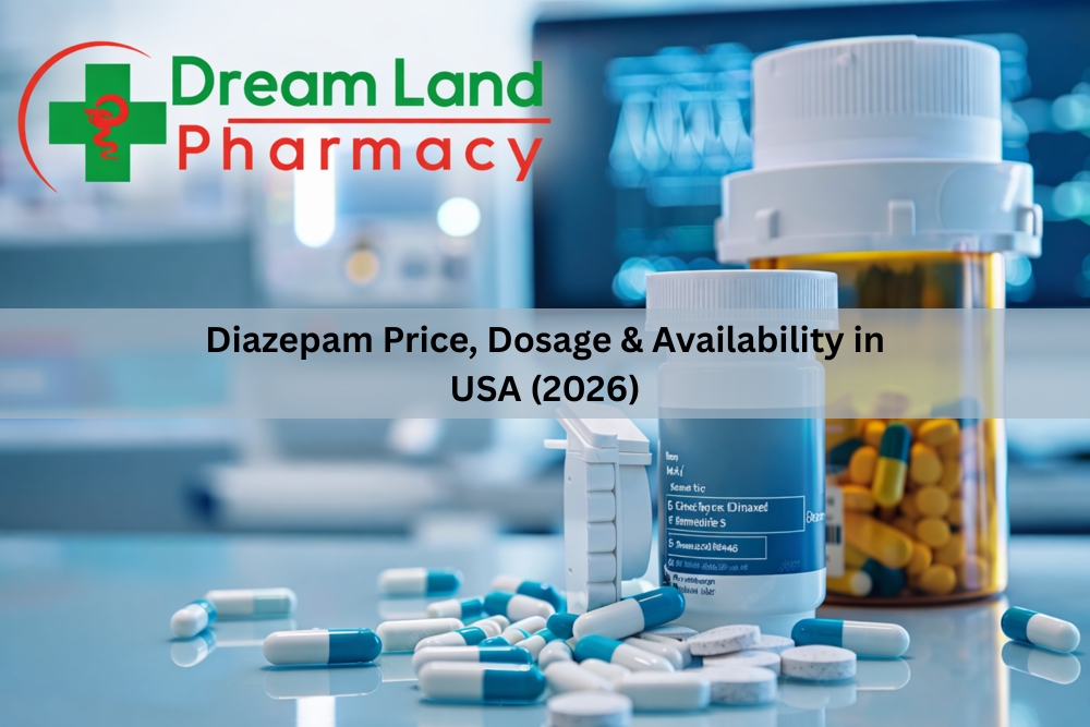 Diazepam Guide 2026: Price, Dosage & Safe Online Buying Tips